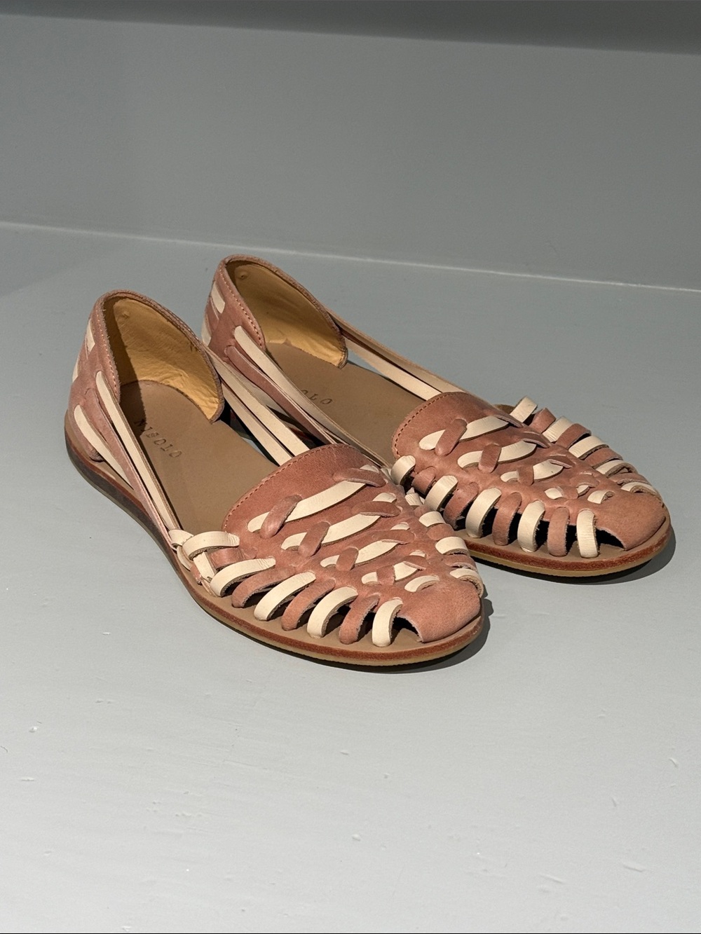 Nisolo Woven Huarache Flats